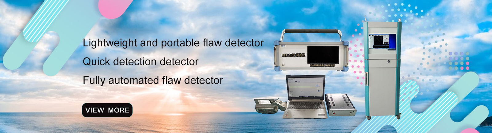 Portable Eddy Current Flaw Detector