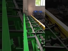 Eddy current flaw detector for online automated inspection of steel bars