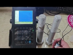 UT- large bolts ultrasonic testing demo | Suzhou DSS Electronics - A 31 Years NDT manufacturer
