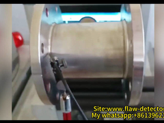 Eddy current testing on large flange defects inspection