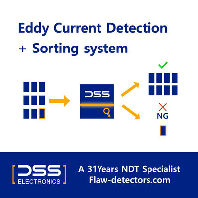 Portable  eddy current flaw detector  FET-9HS  for weld crack detection