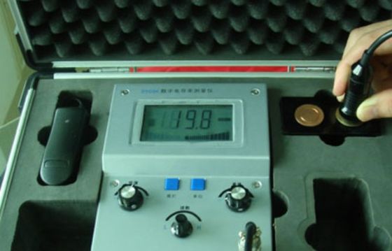 2 units of measurement ,Digital eddy current  conductivity meter,Microcontroller data processing