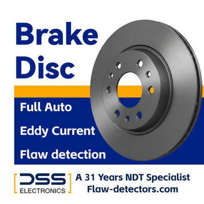 Full Automatic Brake Disc Eddy Currents Flaw Detector Detects Inspection SWT-606