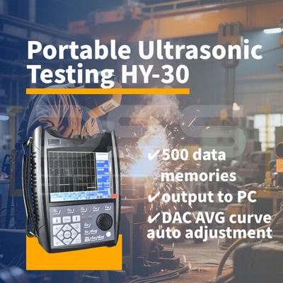 Portable Ultrasonic Flaw Detector  Weld Testing HY-30 NDT equipment