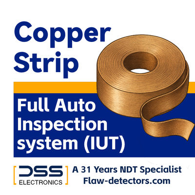 Copper Billet Defect Inspecion (IUT) - Defects Problem Solver In-line Automated NDT Solution