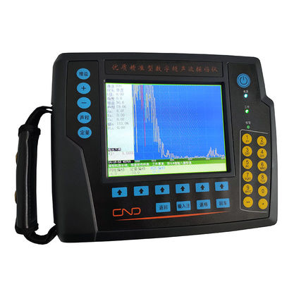 Rechargeable Lithium Battery Ultrasonic Portable Flaw Detector With USB Data Output