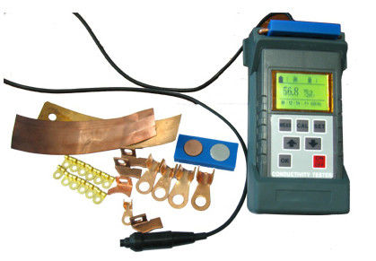 2 switchable operating frequencies,eddy current  conductivity meter，test sheet materials and small samples
