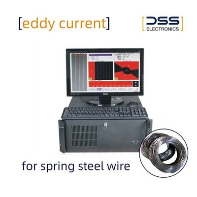 Intelligent Digital Dual-channel Eddy Current Flaw Detector Spring Steel Wire Inspection