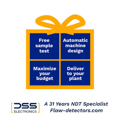 Portable  eddy current flaw detector  FET-9HS  for weld crack detection