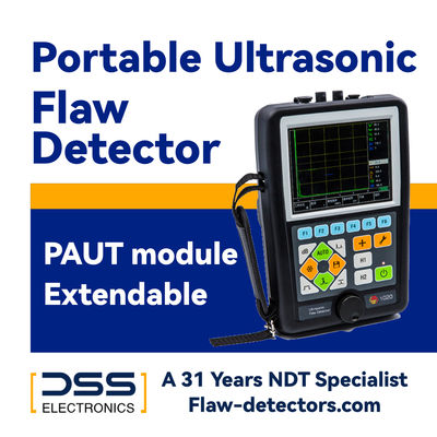 Qualité Détecteur de défauts ultrasonores portable avec extensibilité du module PAUT | Inspection des soudures industrielles DSS-1020 usine